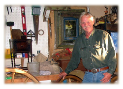 photo of man with tools